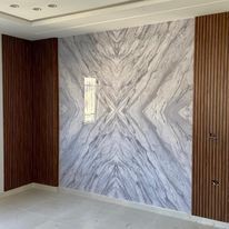 УФ-печать мраморного листа из ПВХ для стены